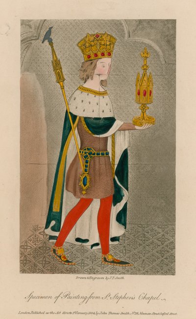 Voorbeeld van schilderij uit de St. Stephens Kapel door English School