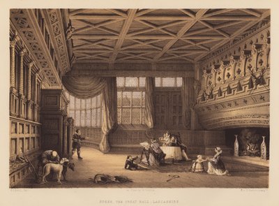 Speke, de Grote Zaal, Lancashire door English School