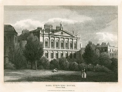 Spencer House, Green Park door English School