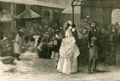Lente in Covent Garden, Londen door English School