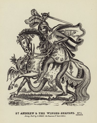 Sint Andreas en de gevleugelde slang door English School