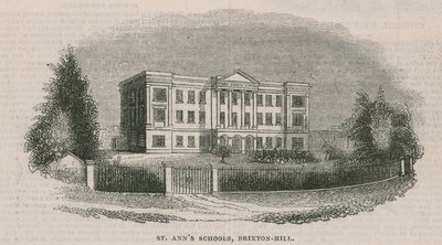 St Anns Scholen in Brixton Hill door English School