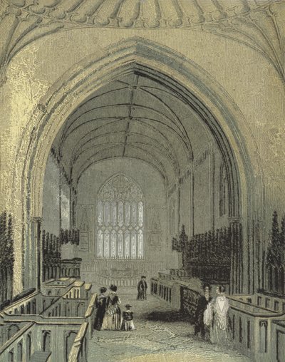 St Asaphs Kathedraal, Het Koor door English School