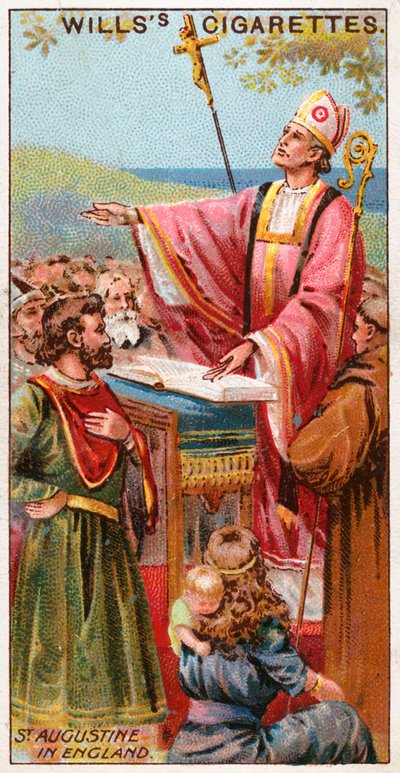 Sint-Augustinus in Engeland door English School