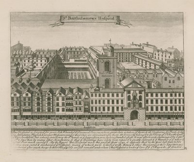 St. Bartholomews Hospital, Smithfield door English School