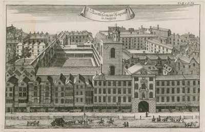 St. Bartholomews Hospital, Smithfield door English School
