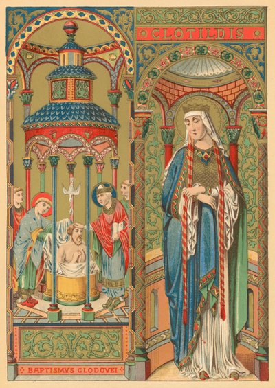 St. Clothilda door English School