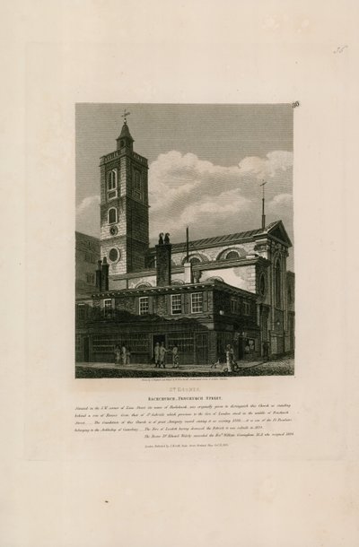 St Dionis, Backchurch, Fenchurch Street door English School