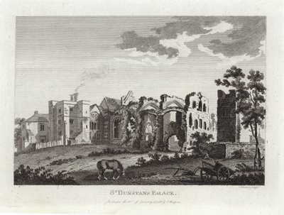 Paleis van St. Dunstan door English School