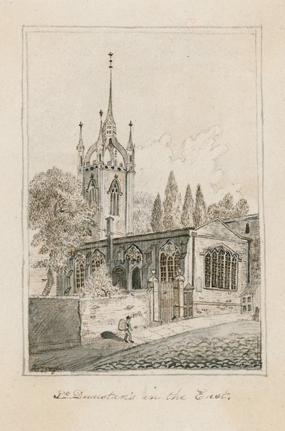 St Dunstan in het Oosten, Londen door English School