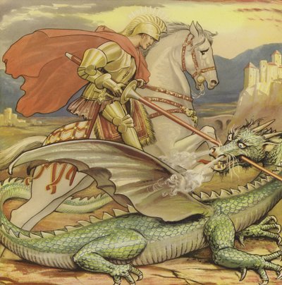 Sint Joris en de draak door English School