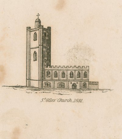 St Giles Kerk, 1631 door English School
