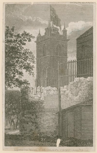 St Giles, Cripplegate, Londen door English School