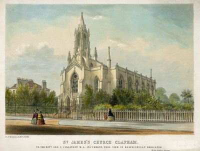 St Jamess Kerk, Clapham door English School