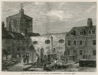 St Jamess Kerk, Clerkenwell door English School