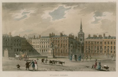St Jamess Square, Londen door English School