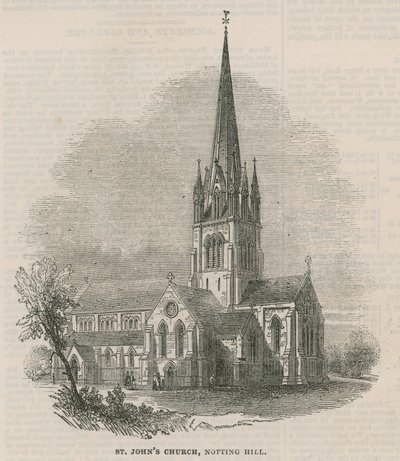 St Johns Kerk, Notting Hill, Londen door English School