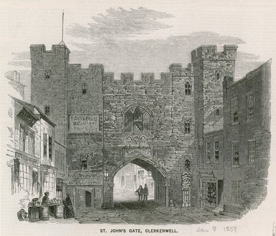 St Johns Poort, Clerkenwell door English School