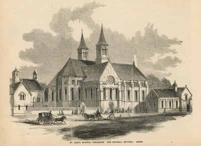 St Judes Kerk in Bethnal Green door English School
