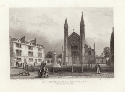 St Katherines Ziekenhuis door English School