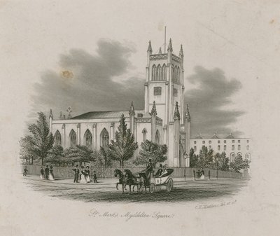 St Marks Kerk, Clerkenwell door English School