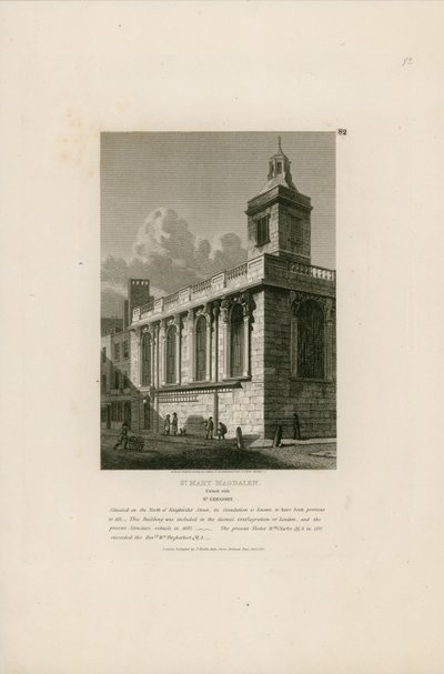 St Mary Magdalen, verenigd met St Gregory, Knightrider Street, Londen door English School