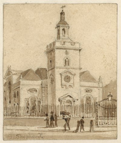 St. Mary, Whitechapel, Londen door English School