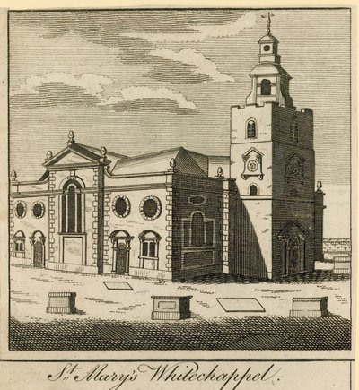 St. Mary, Whitechapel, Londen door English School