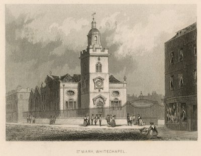St. Mary, Whitechapel, Londen door English School
