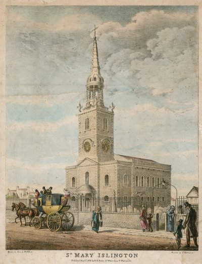 St. Marys (nieuwe kerk), Islington door English School
