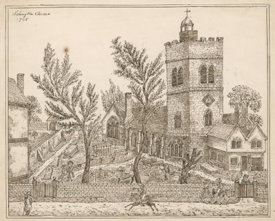 St. Marys (oude kerk), Islington door English School