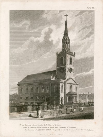 St Marys Church, Islington (nieuwe kerk) door English School