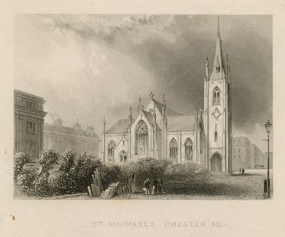 St. Michaels Church, Chester Square door English School