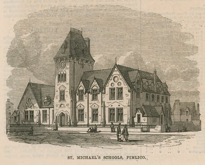 St. Michaels Kerk in Pimlico door English School