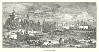 St Monance (gravure) door English School