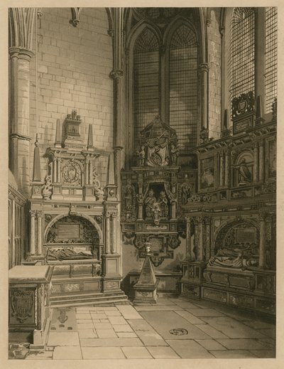 St Nicholas Kapel, Westminster Abbey, Londen door English School