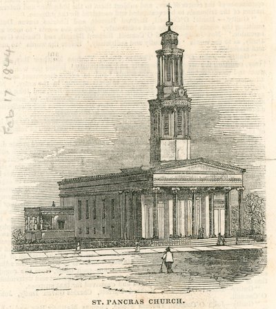 St Pancras Kerk, Londen door English School