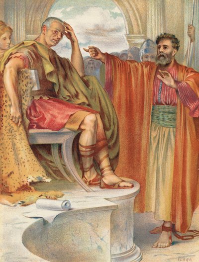 Sint Paulus voor Agrippa, Handelingen, XXVI door English School