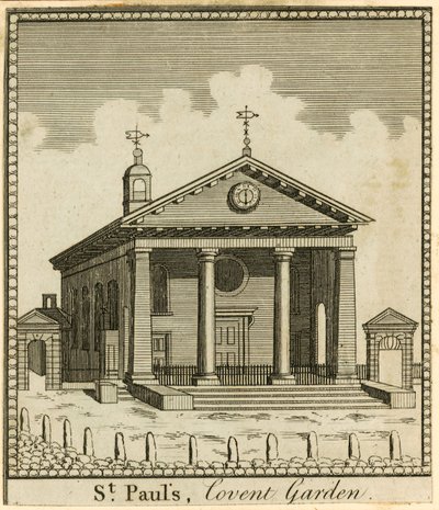 St. Pauls, Covent Garden, Londen door English School