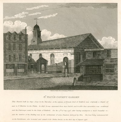 St. Pauls, Covent Garden, Londen door English School