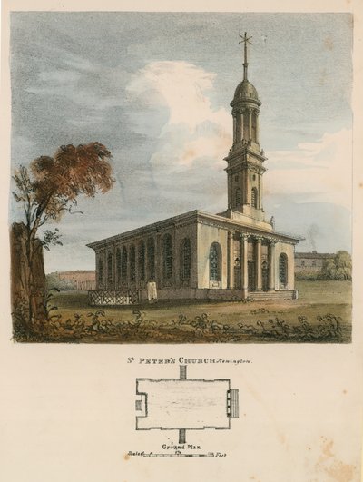 St. Petruskerk, Newington door English School