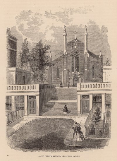 St Philips Kerk, Granville Square, Clerkenwell door English School
