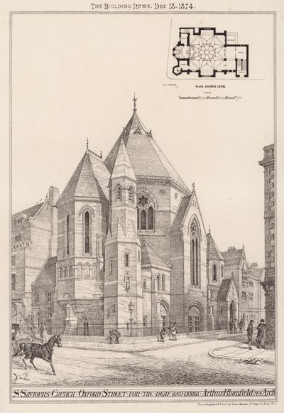 St. Saviours Kerk, Oxford Street, voor doven en slechthorenden door English School