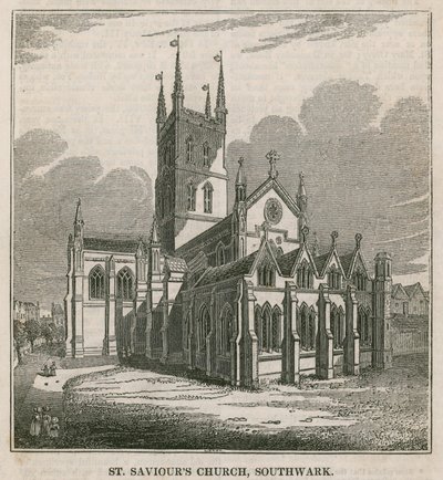 St Saviours Church, Southwark, Surrey door English School