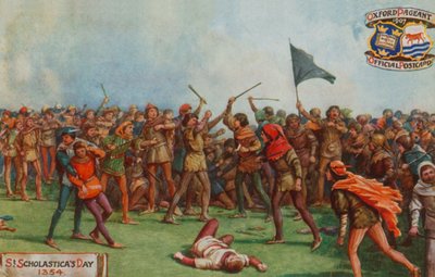 St Scholasticas Dag, 1354 door English School