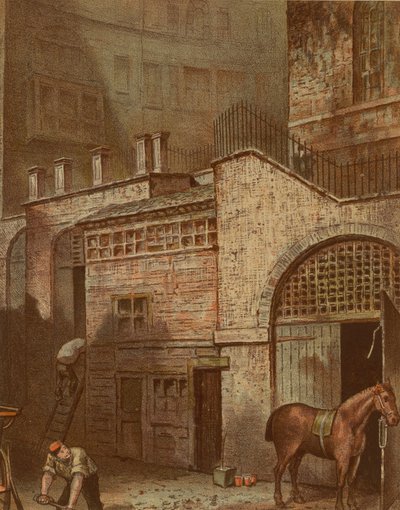 Stallen op Salisbury Street, Strand door English School