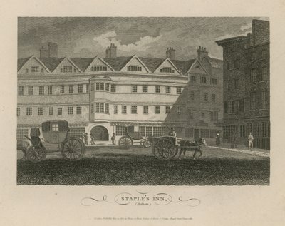 Staples Inn, Holborn door English School