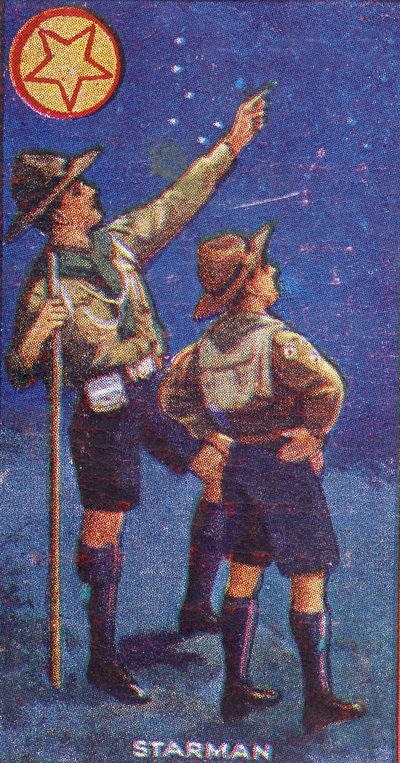 Starman Scout Badge, 1923 door English School
