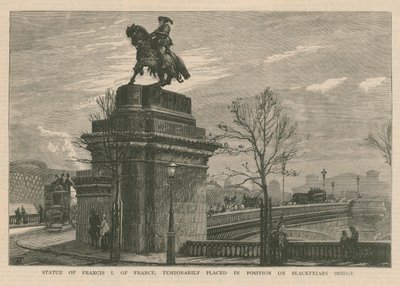 Standbeeld van Frans I van Frankrijk door English School