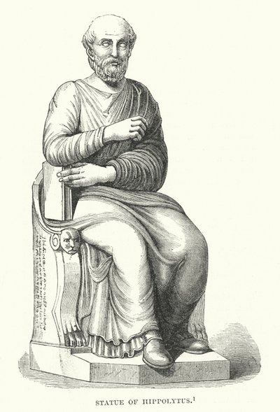 Standbeeld van Hippolytus door English School